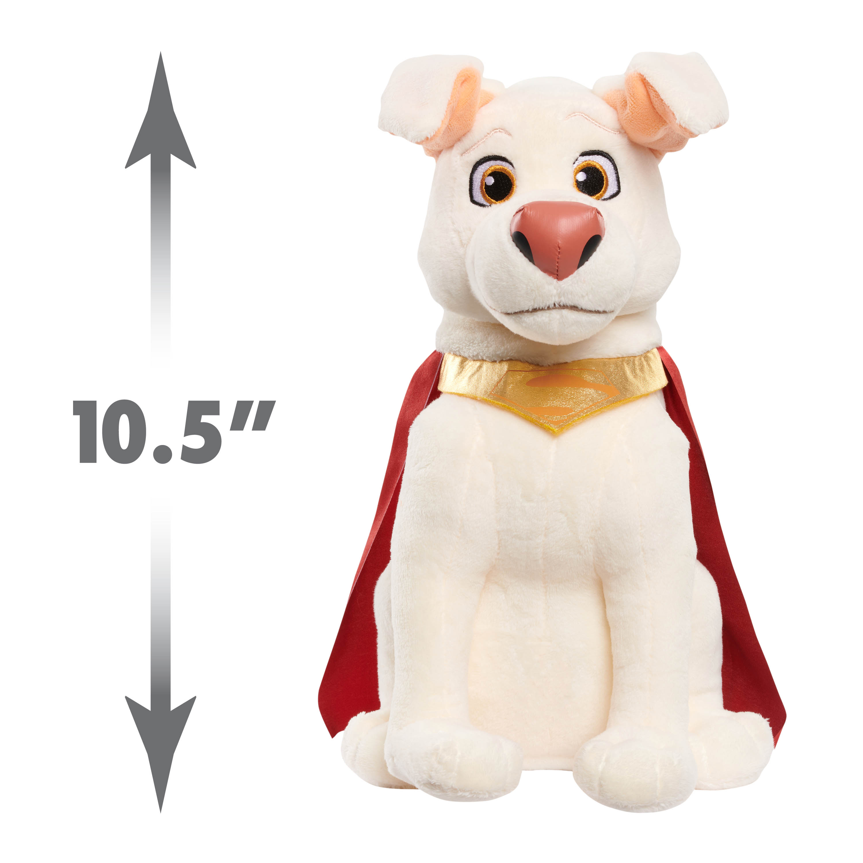 27549- DC SuperPets Krypto the SuperDog Feature Plush- Scale - Just Play |  Toys for Kids of All Ages