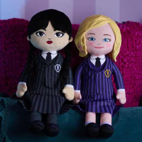 Wednesday Large Plush Doll - Just Play | Toys for Kids of All Ages