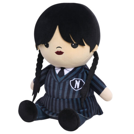 Wednesday Weighted Plush - Just Play | Toys for Kids of All Ages