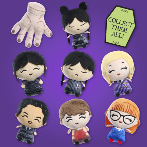 Wednesday Collectible Mini Plush - Just Play | Toys for Kids of