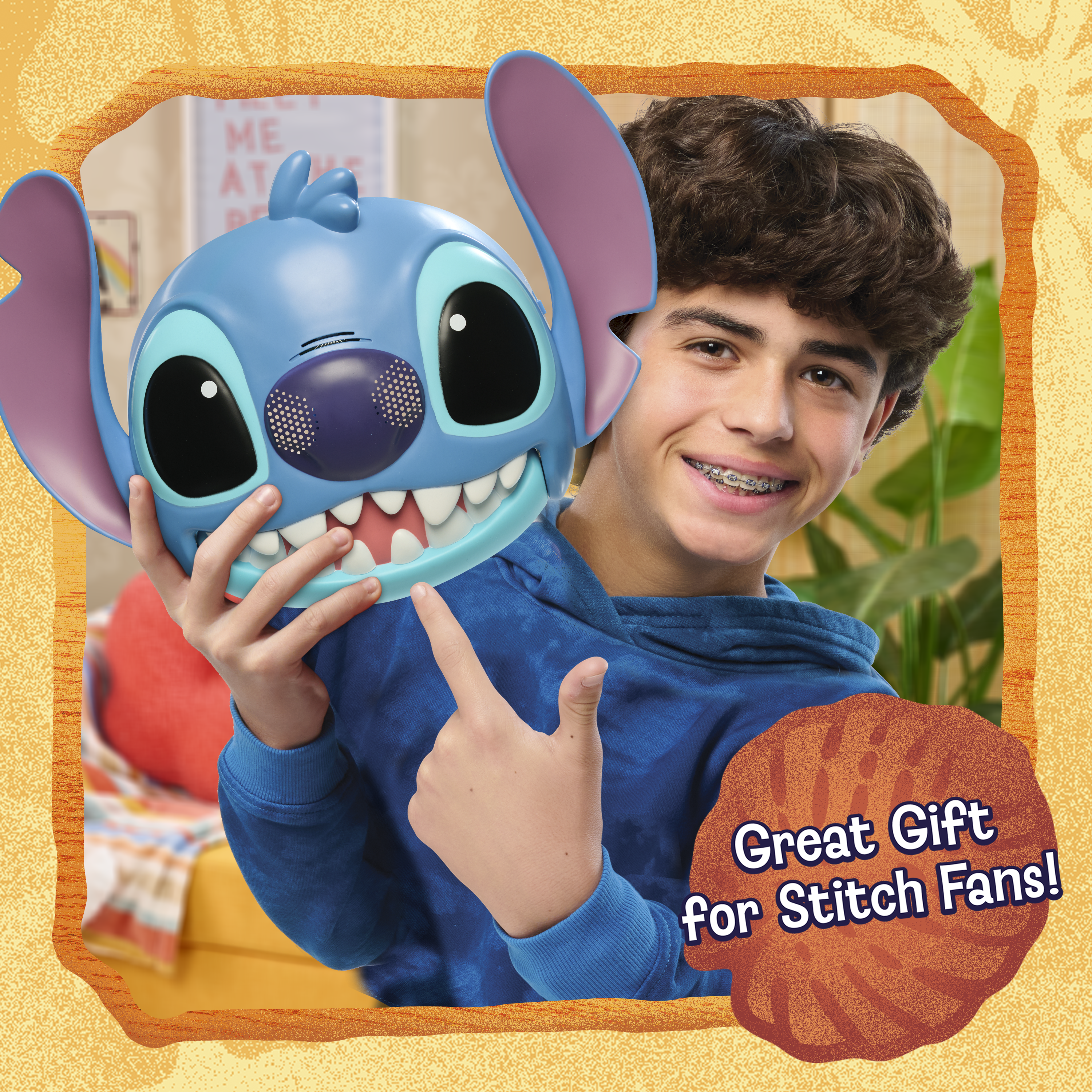 Disney Stitch Talking Mask - Just Play | Toys for Kids of All Ages