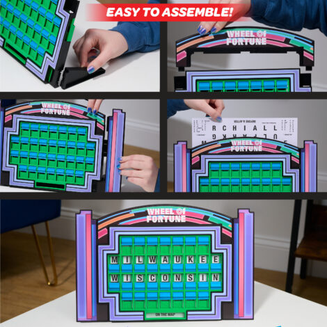 Wheel of Fortune Deluxe Game - Just Play | Toys for Kids of All Ages