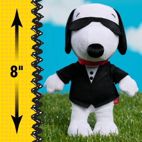 Peanuts Small Plush - Snoopy Secret Agent - Just Play | Toys for